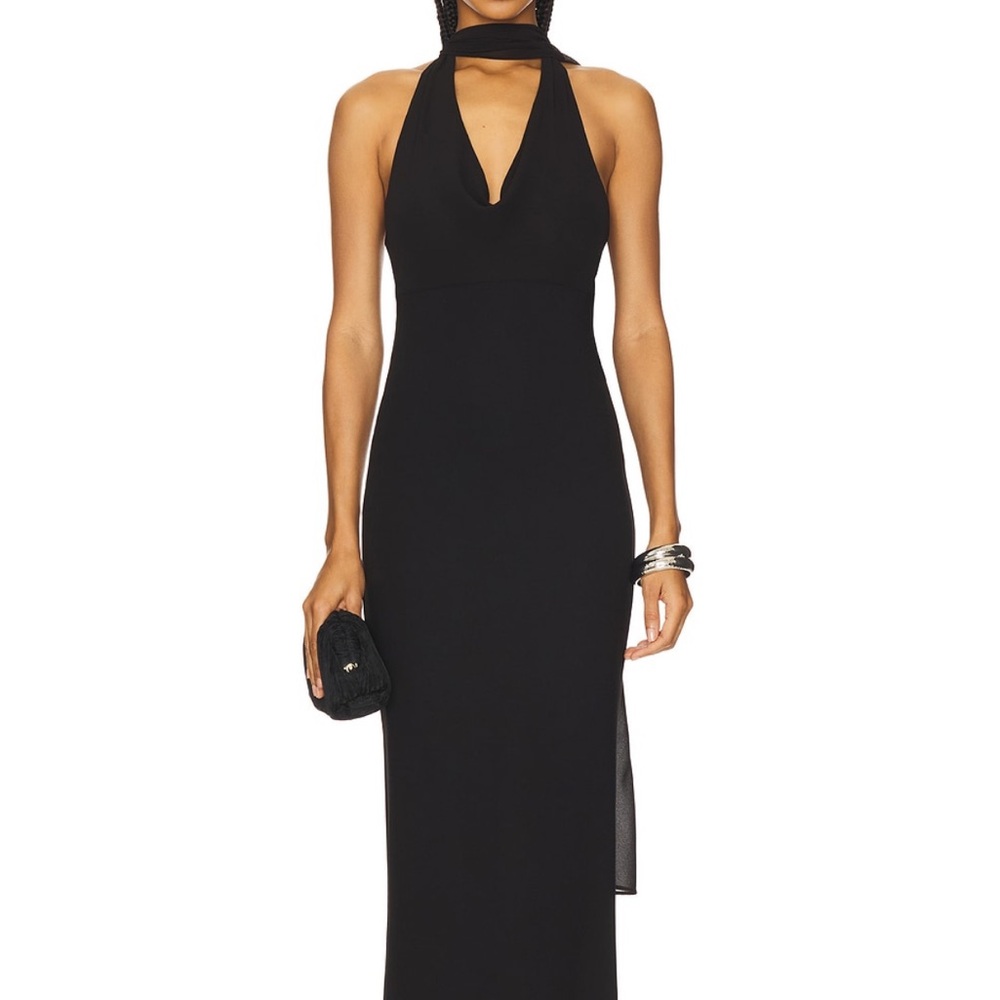 MAJORELLE Black Maxi Dress